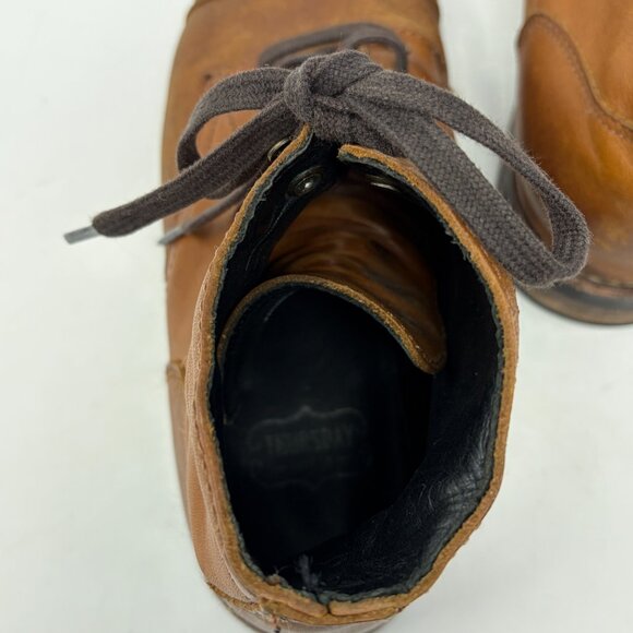 Thursday Boot Company men's Captain leather ankle boots 8D brandy brown lace up - Picture 9 of 12